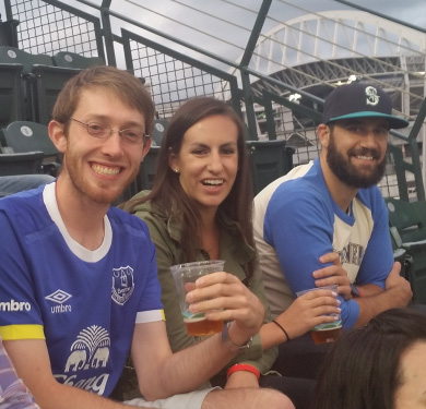 LDC employees at Mariner's game